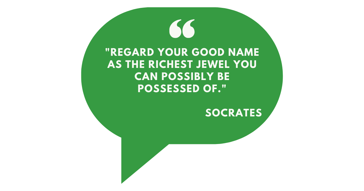 reputation monitoring services - socrates quote